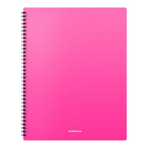 Picture of DISPLAY BOOK A4 X20 SPIRAL NEON PINK